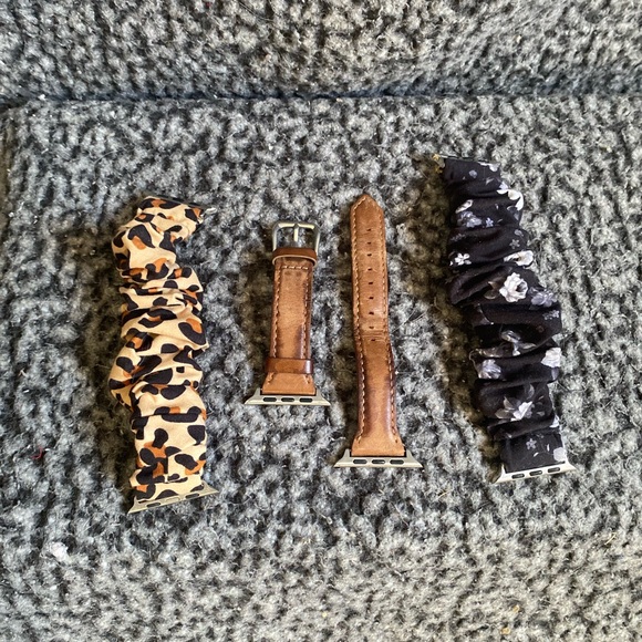 Stylish Brown and Black Watch Bands Set - Picture 2 of 4